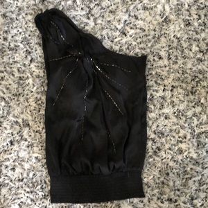 Worn once- one shoulder top
